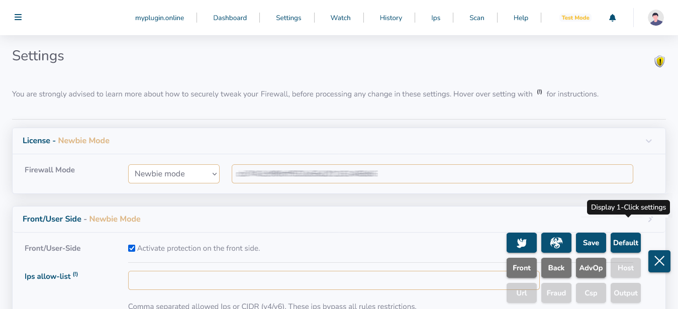 easy firewall setup and configuration